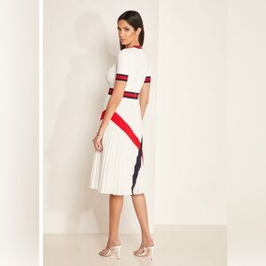 Ted Baker Fynlie Pleated Knit Dress